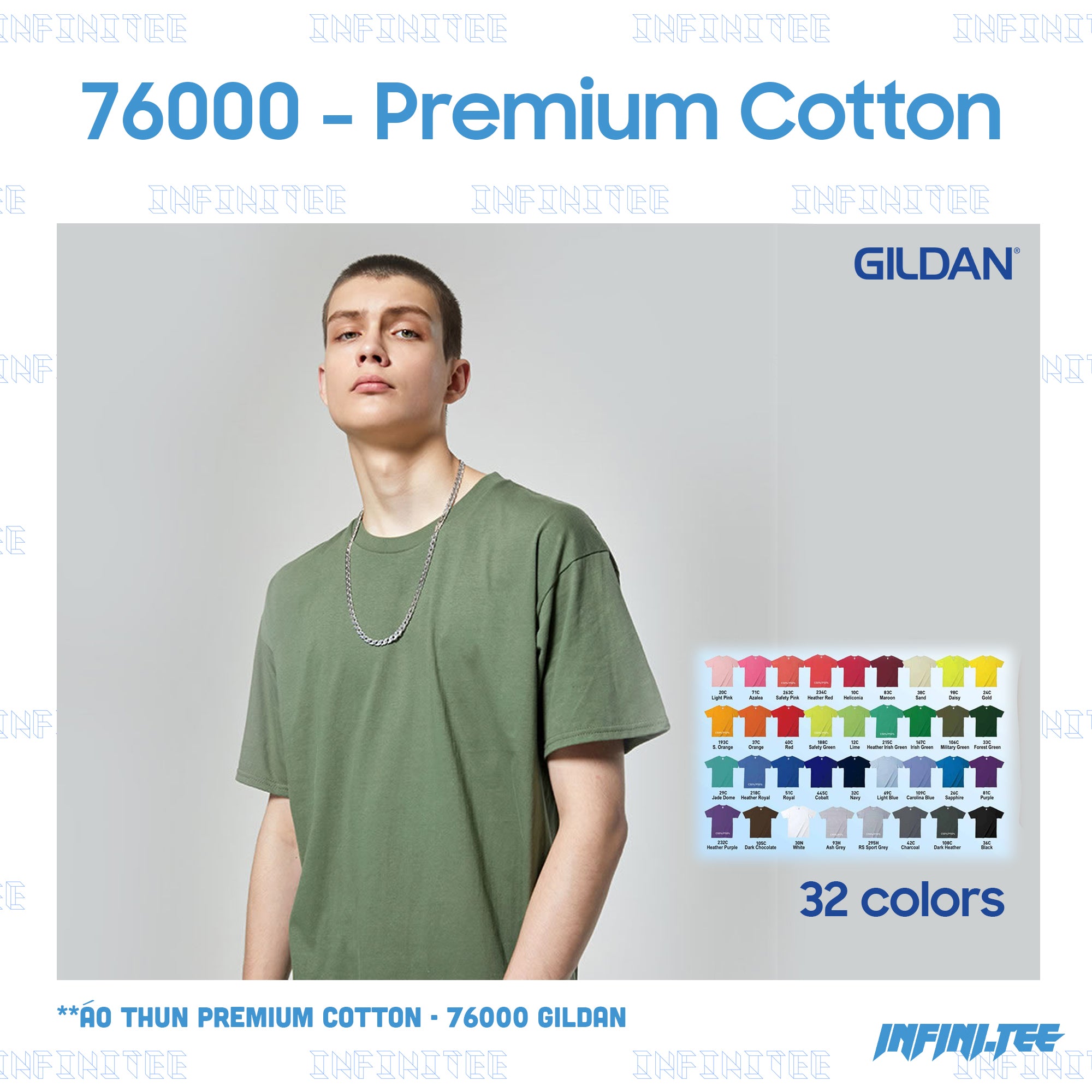 ADULT T-shirt 76000 - GILDAN