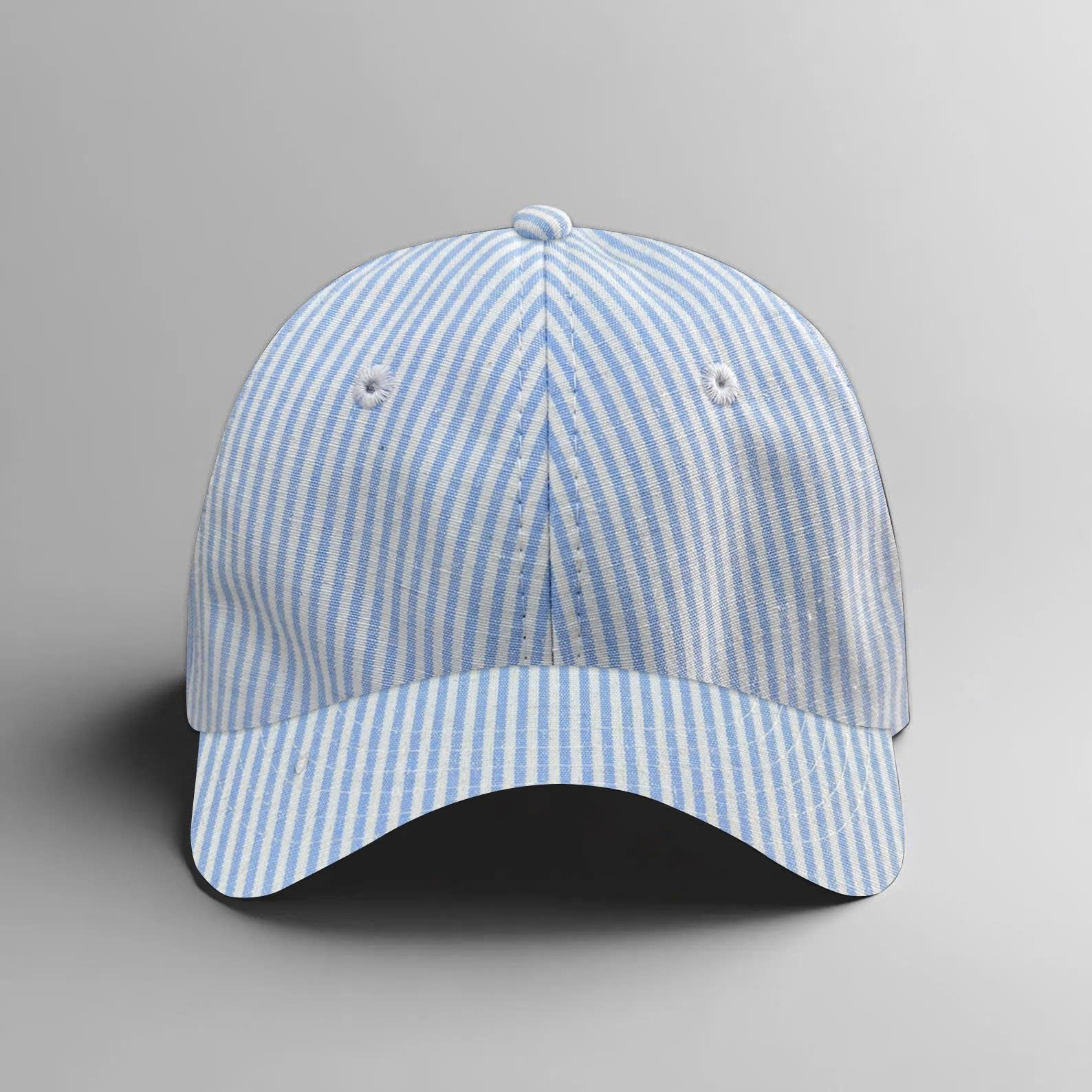 Custom Emb-Seersucker Ball Cap