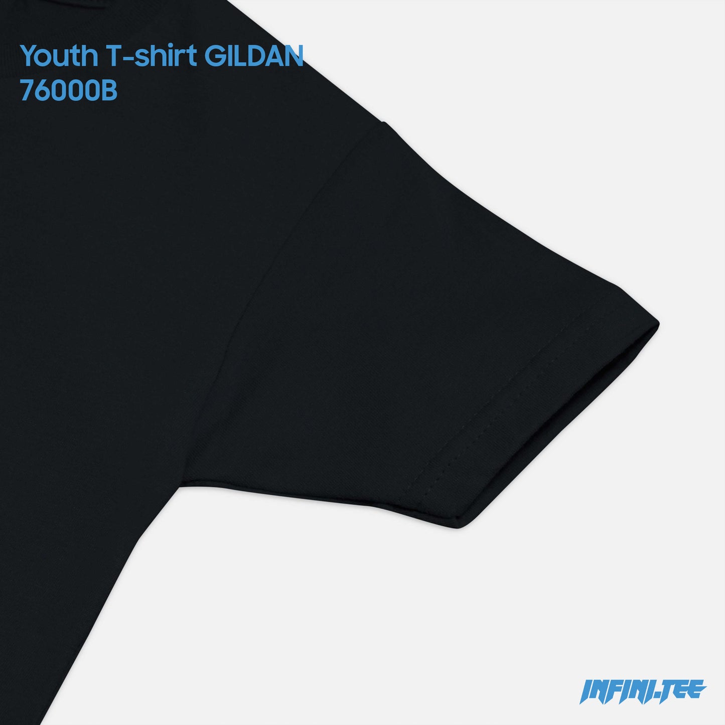 Youth T-shirt 76000B GILDAN - BLACK
