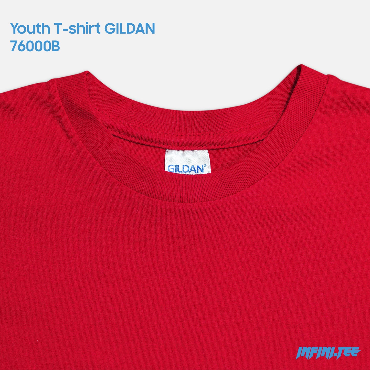 Youth T-shirt 76000B GILDAN - RED