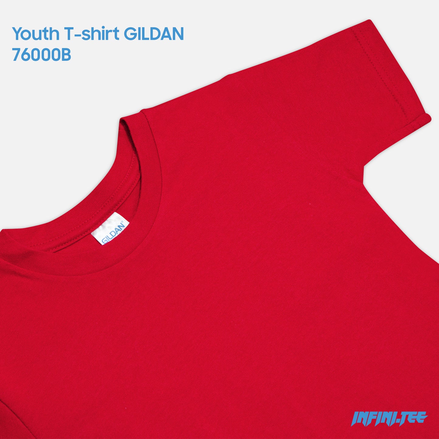 Youth T-shirt 76000B GILDAN - RED