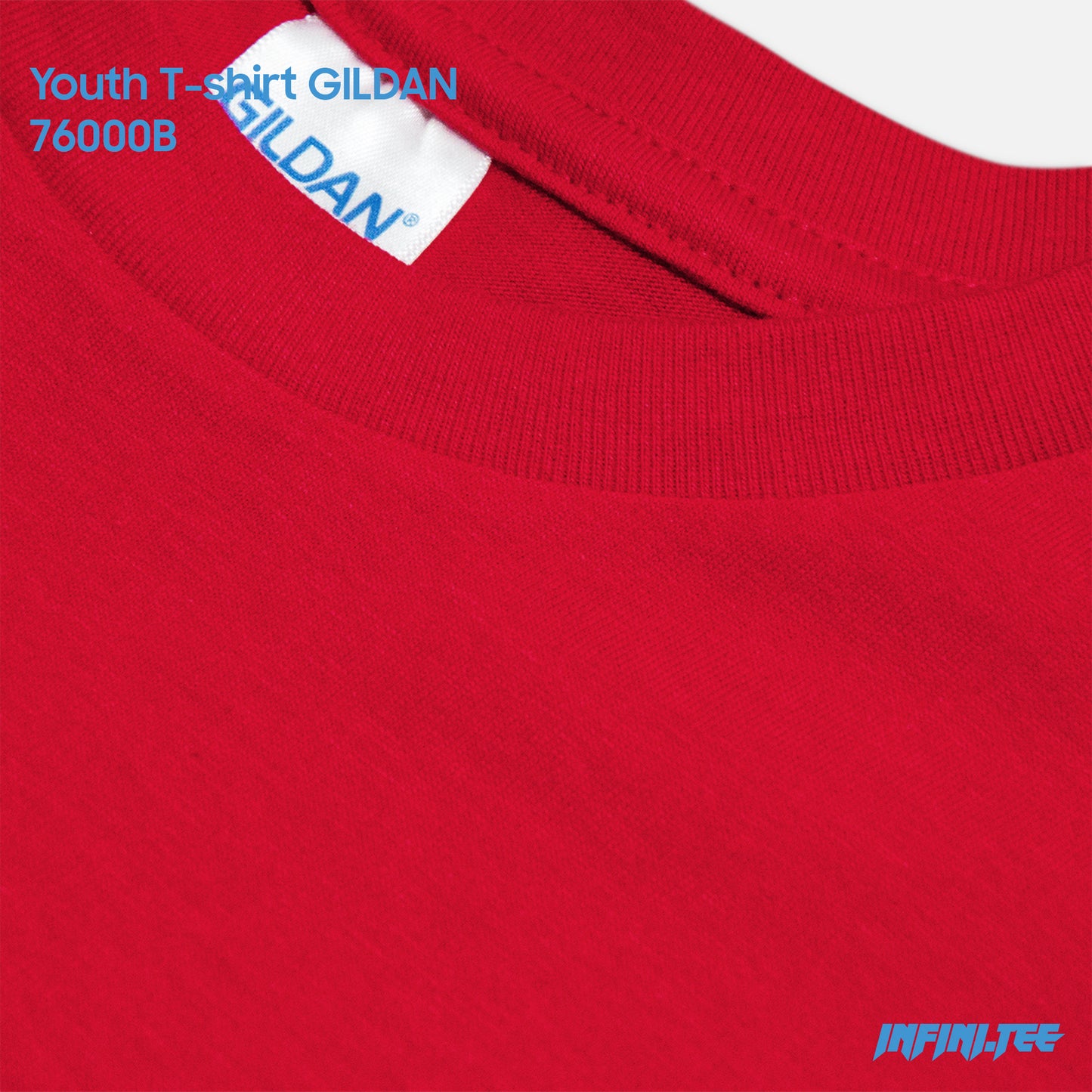 Youth T-shirt 76000B GILDAN - RED