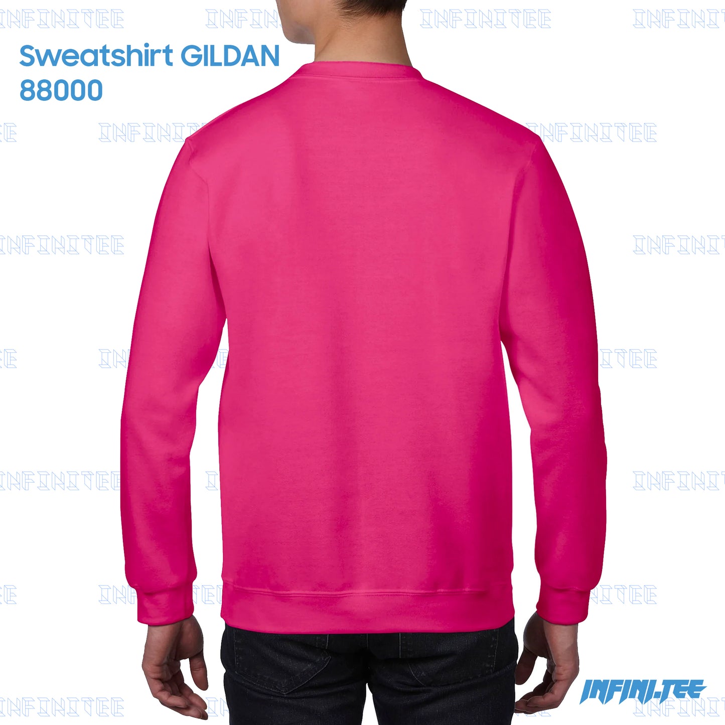 SWEATER 88000 GILDAN - HELICONIA