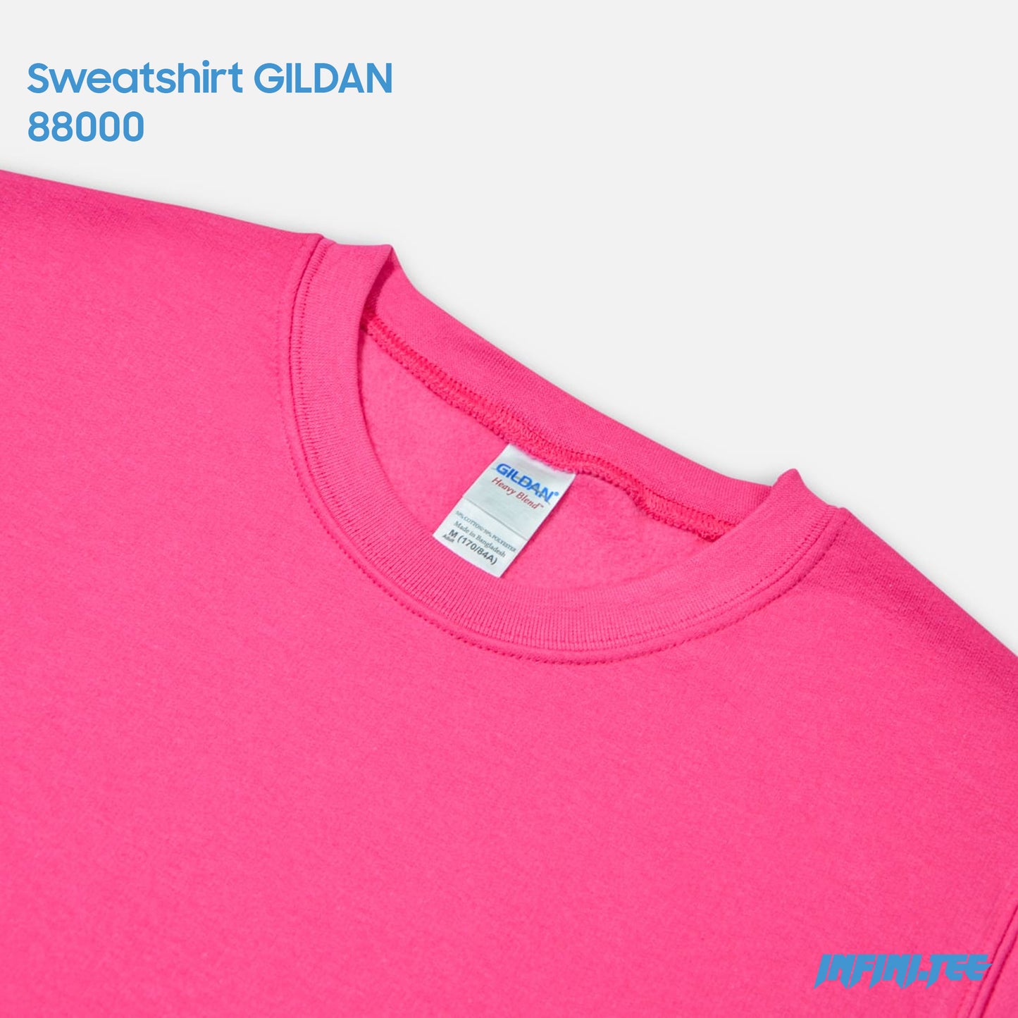 SWEATER 88000 GILDAN - HELICONIA