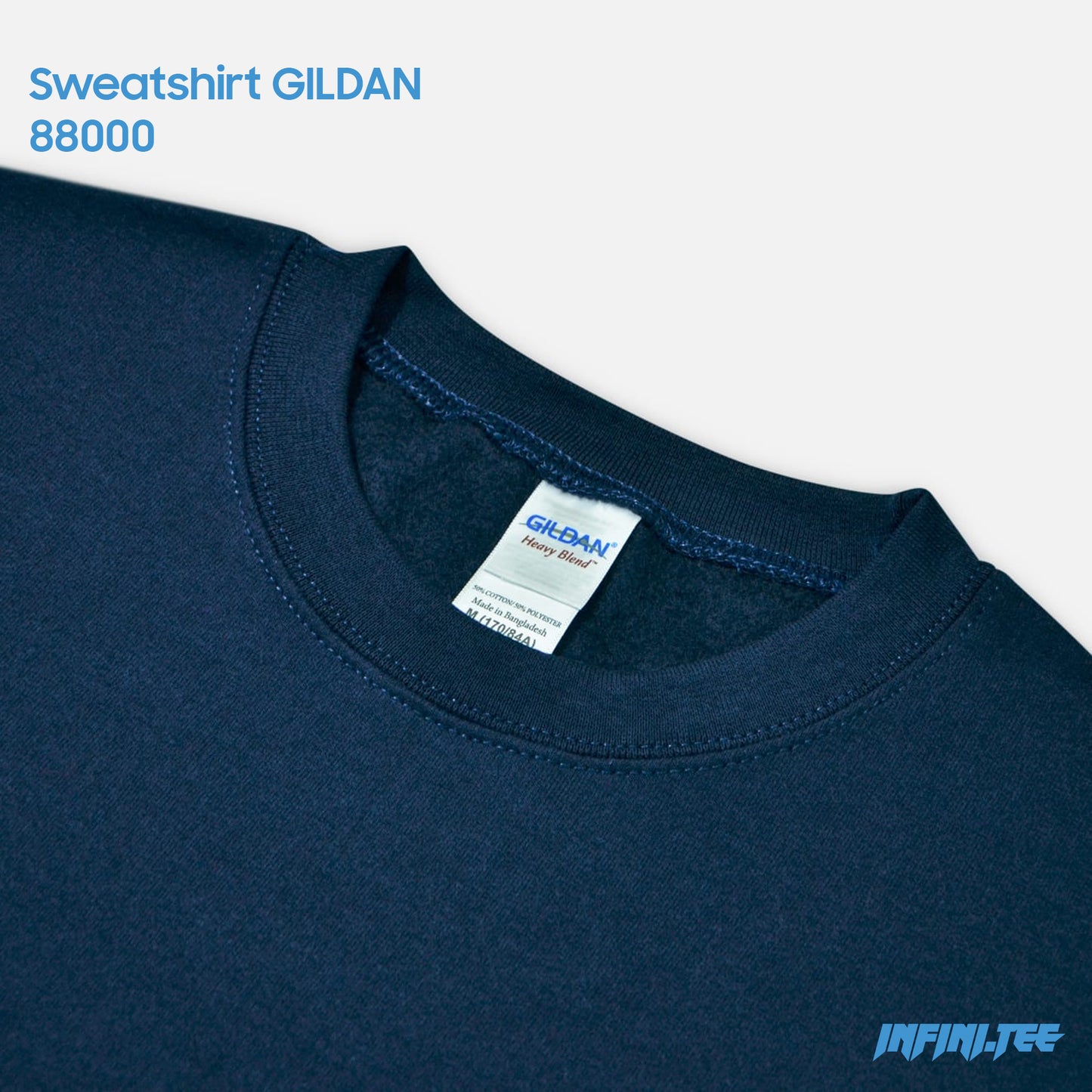 SWEATER 88000 GILDAN - NAVY