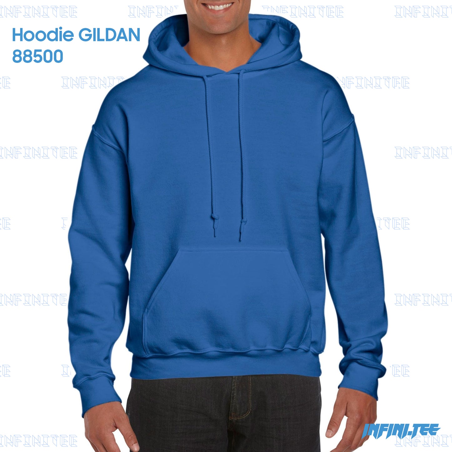 HOODIE 88500 GILDAN - ROYAL