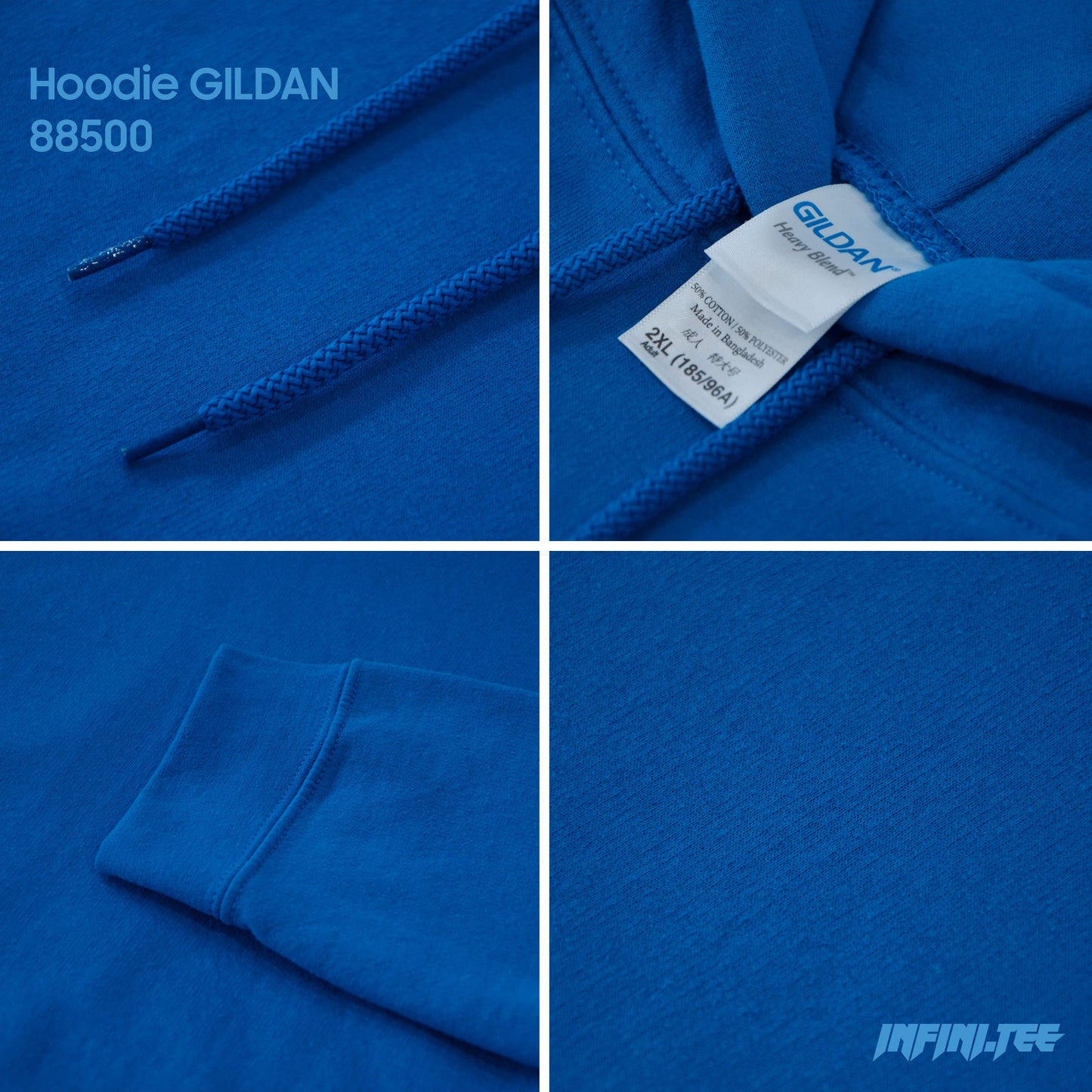 HOODIE 88500 GILDAN - ROYAL