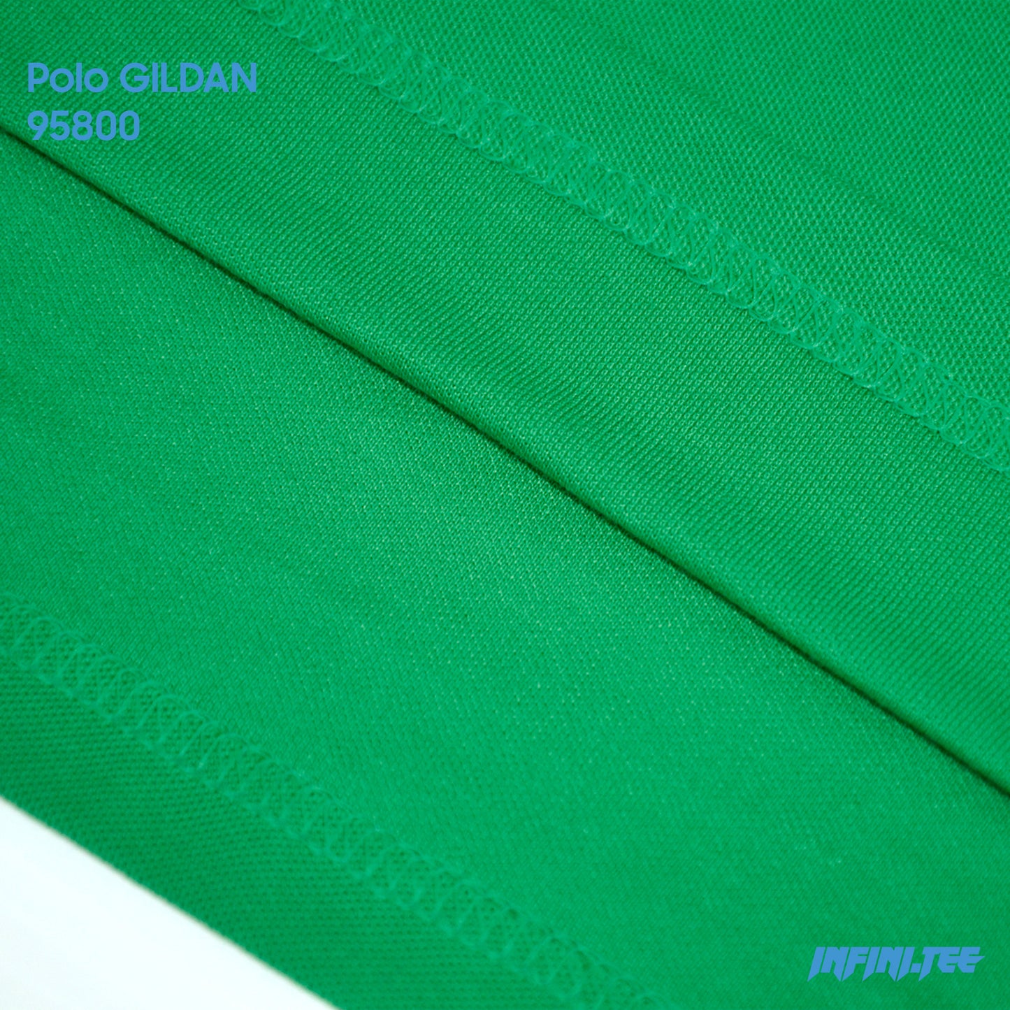 POLO 95800 GILDAN - IRISH GREEN