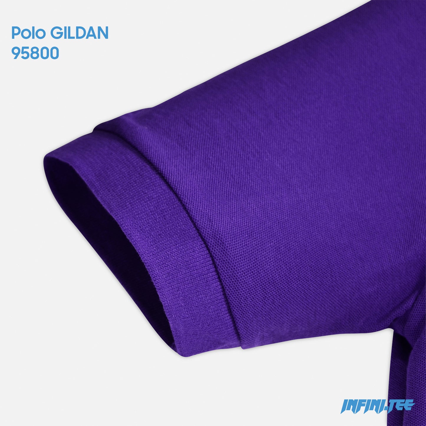 POLO 95800 GILDAN - PURPLE