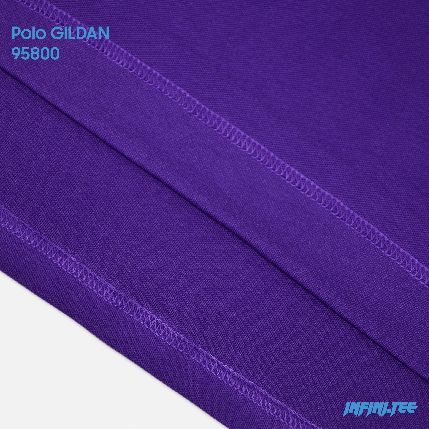 POLO 95800 GILDAN - PURPLE