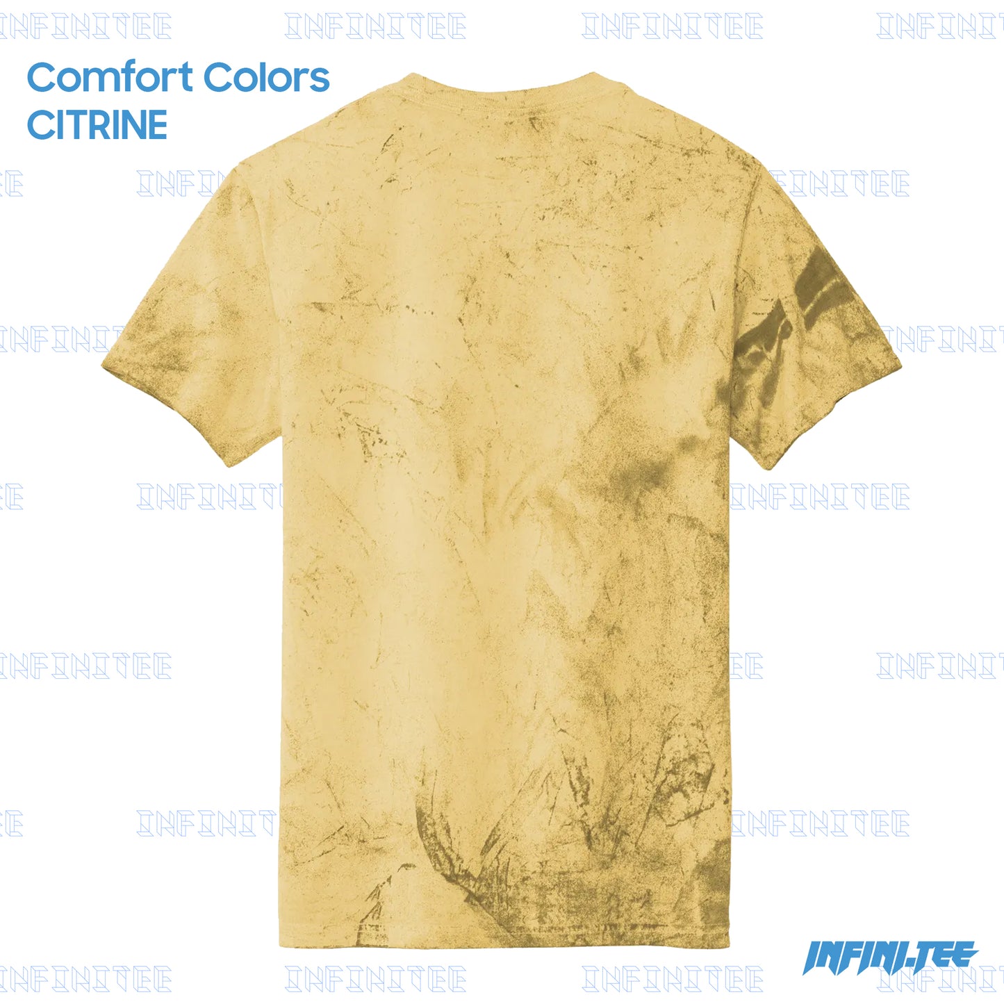 Áo loang Tie-dye 100% US Cotton - CITRINE