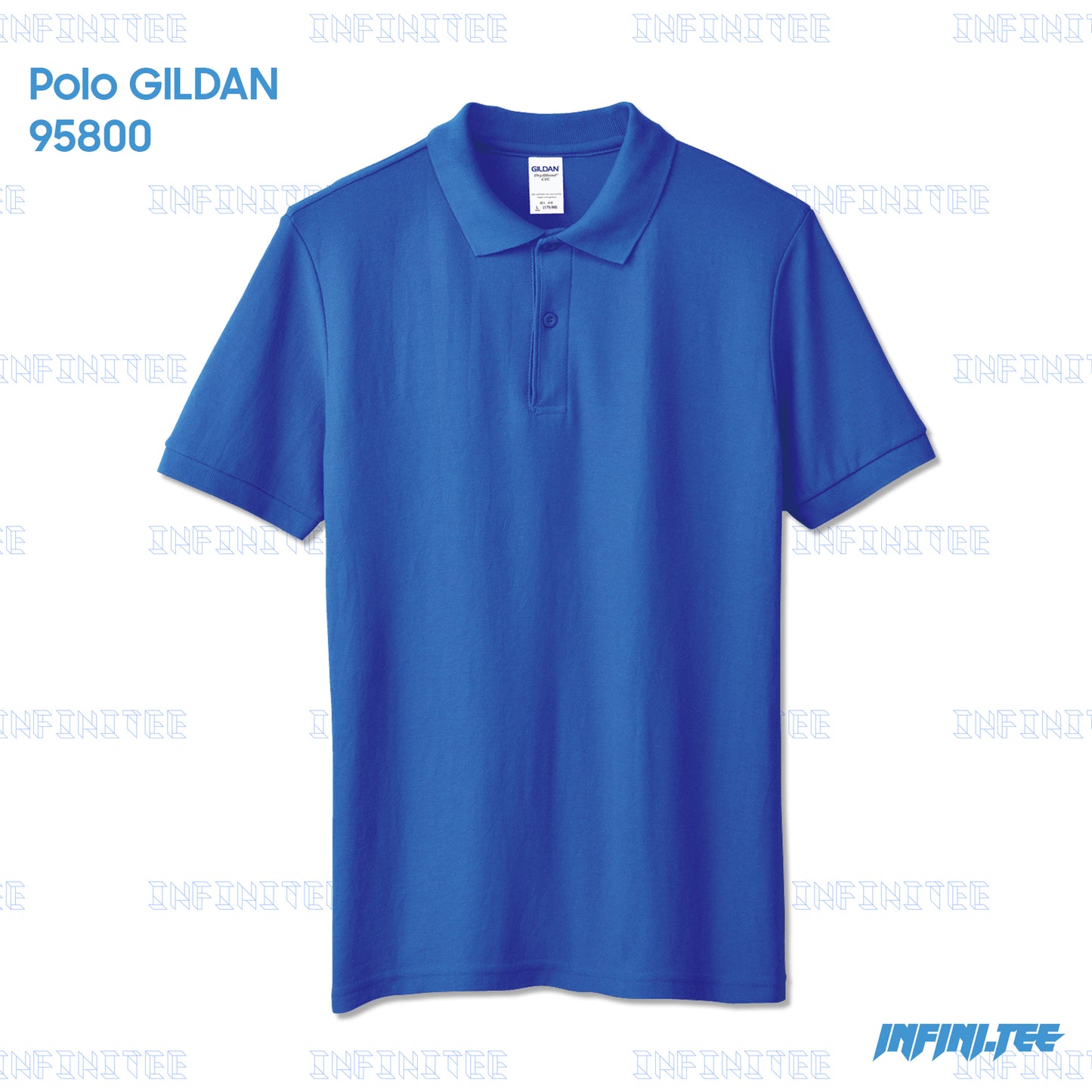 POLO 95800 GILDAN - ROYAL