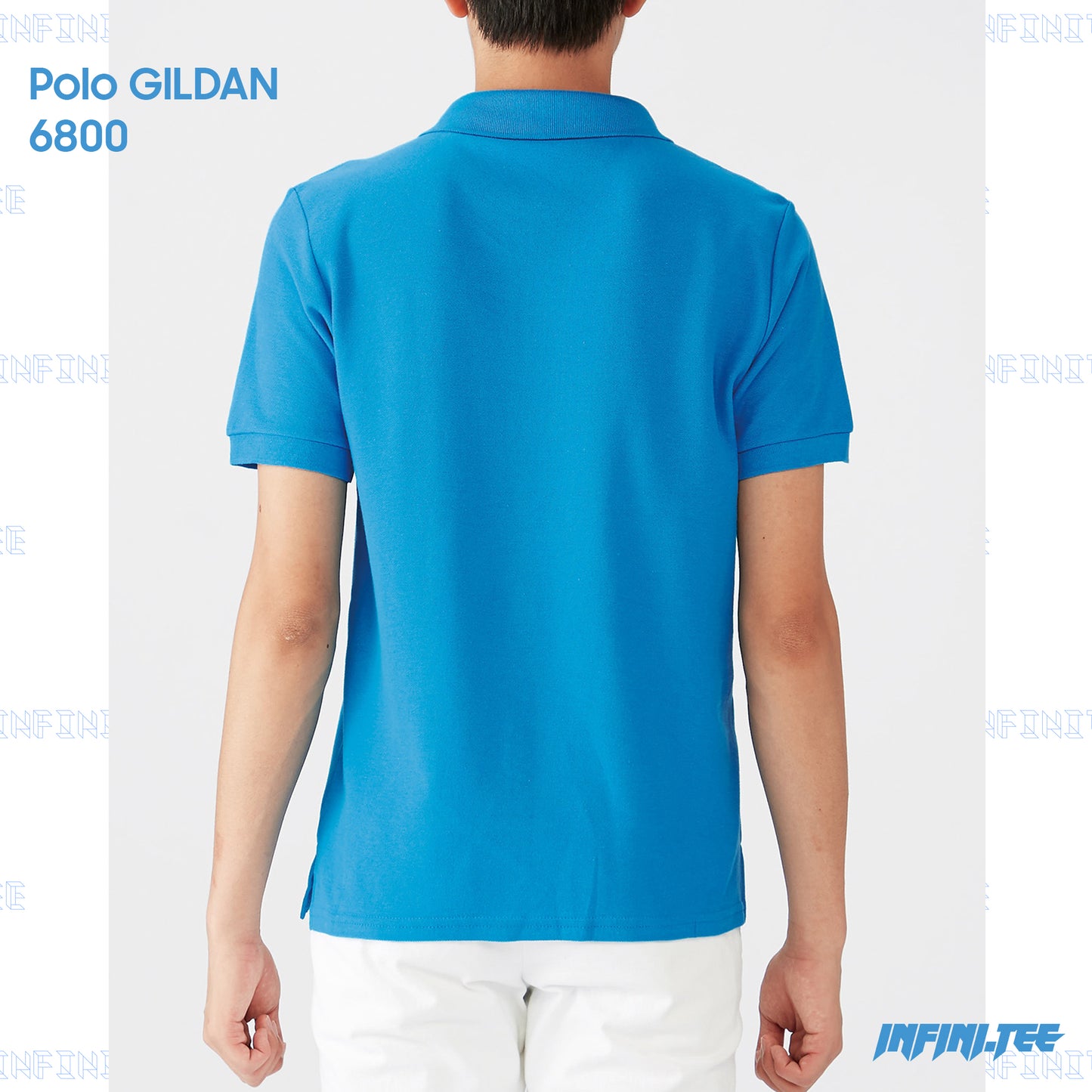 POLO 6800 GILDAN - SAPPHIRE