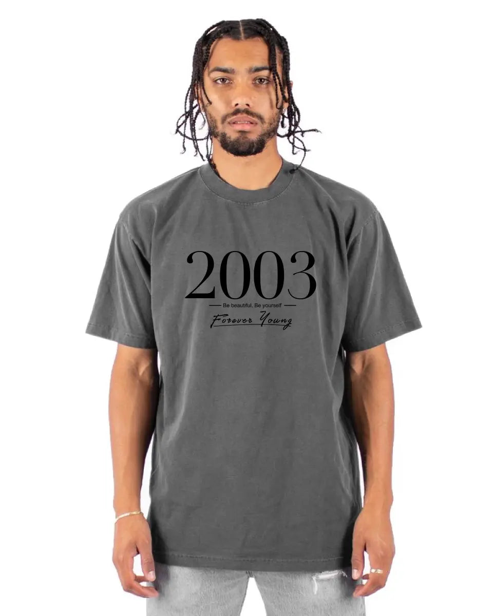 T-Shirt Custom Year G6302, form Unisex, in DTG
