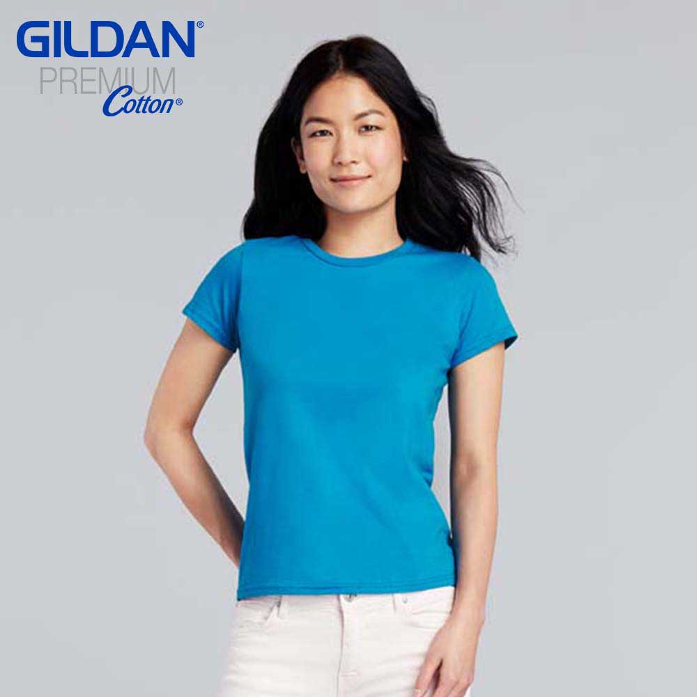 Unisex Blank Ladies T-Shirt, Gildan 76000L