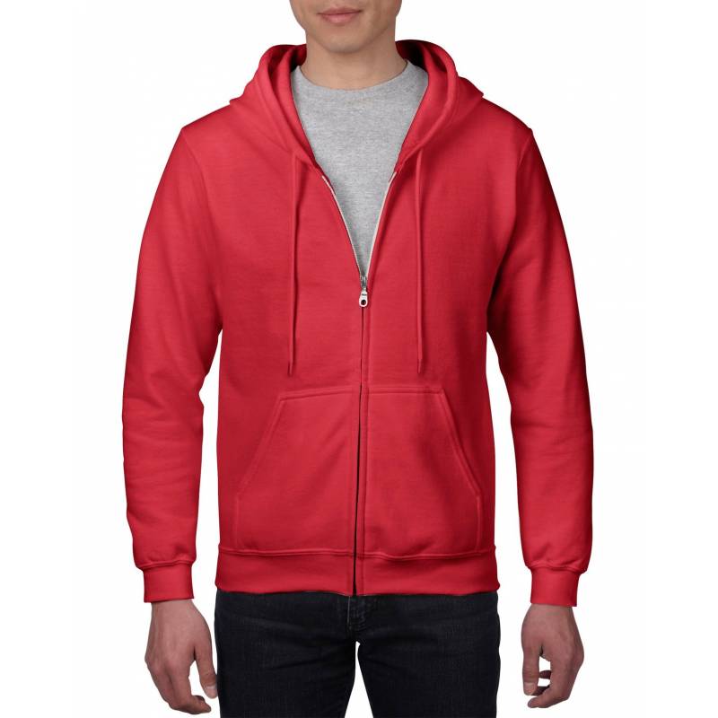 Unisex Blank Gildan Full Zip Hooded Sweatshirt 88600