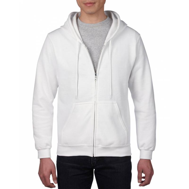 Unisex Blank Gildan Full Zip Hooded Sweatshirt 88600