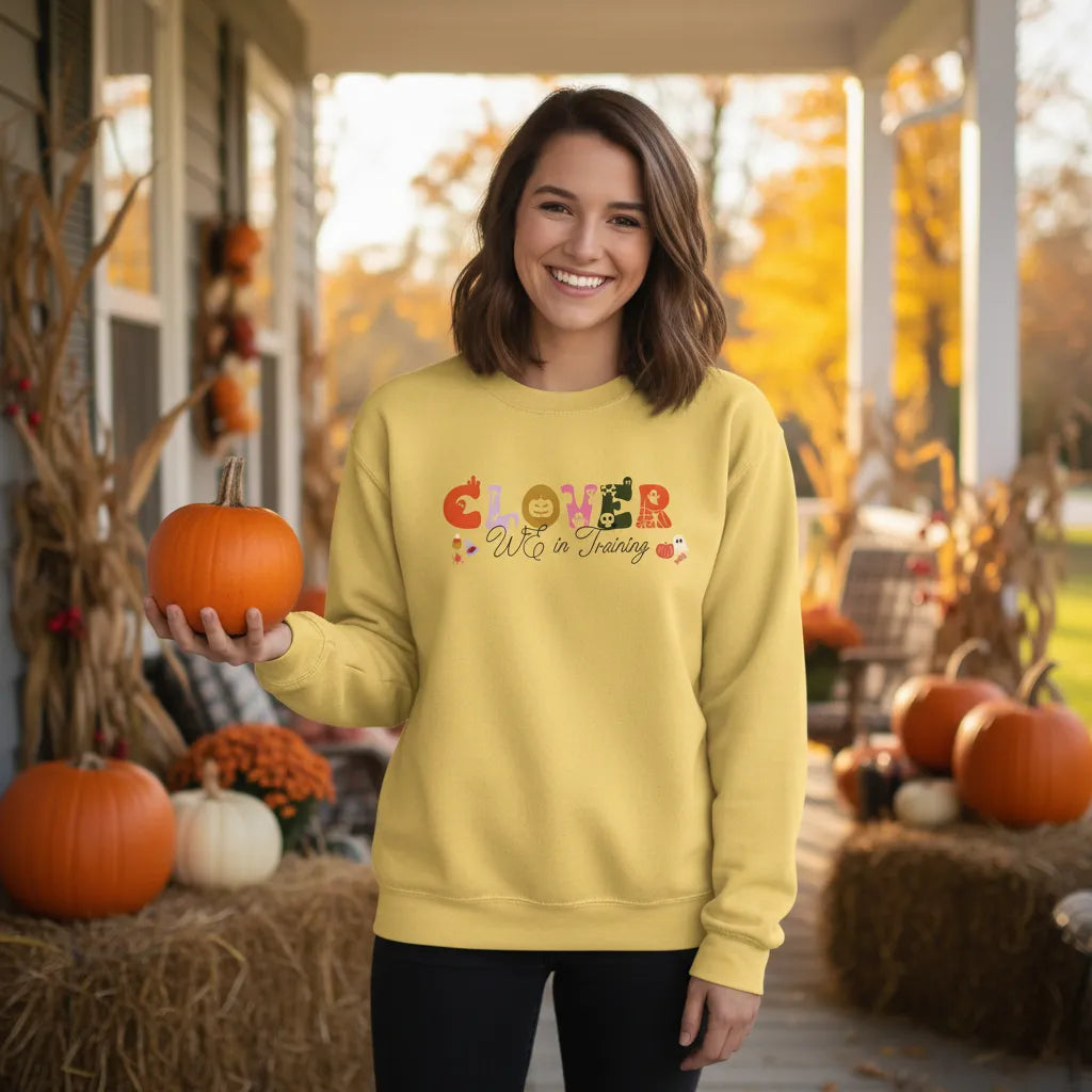 🎃🧵 Áo Thêu Custom Halloween – Comfort Colors 1566