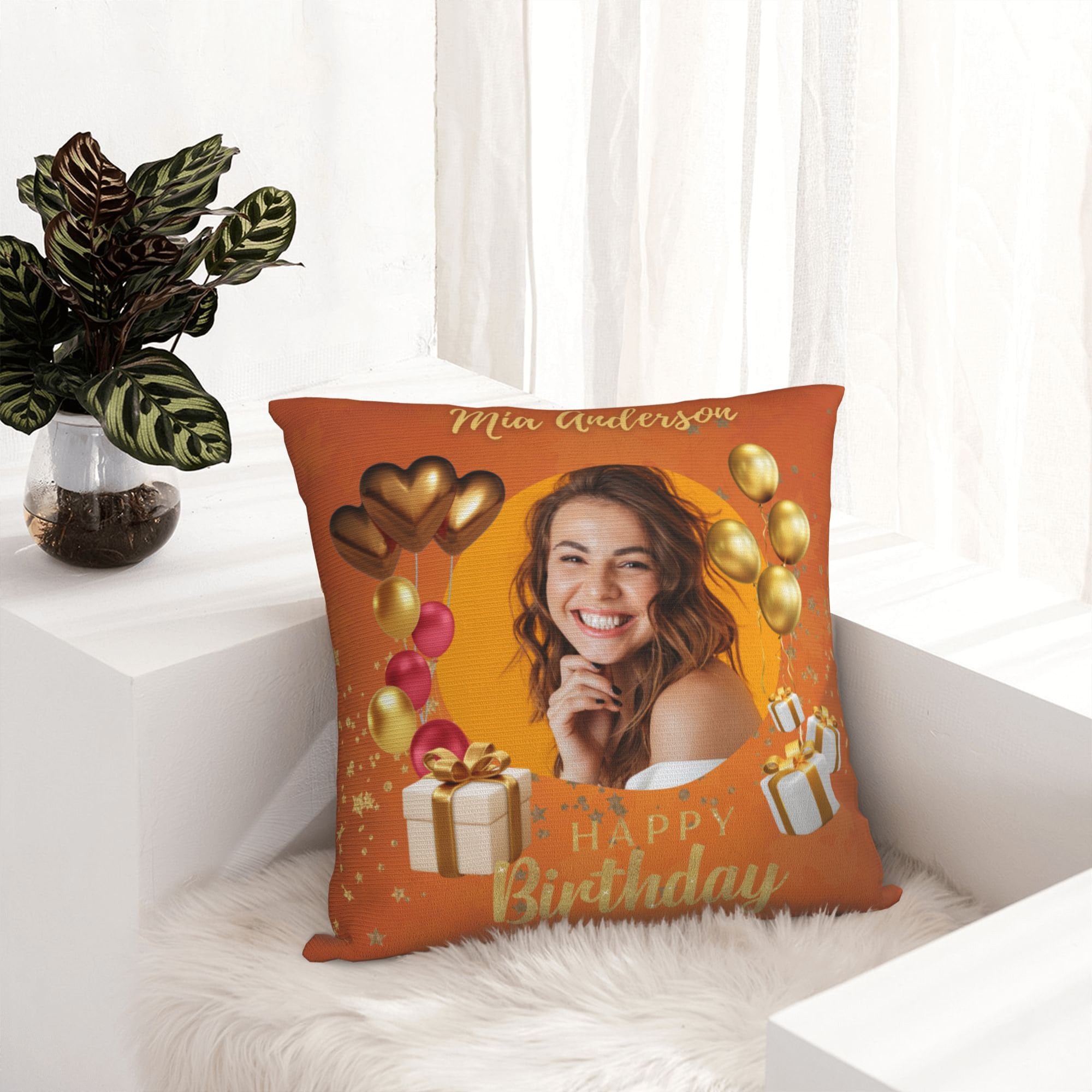 Pillow Template Birthday - PTP17