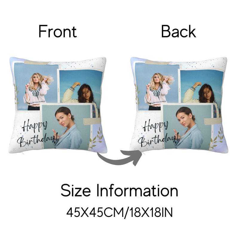 Pillow Template Birthday - PTP14