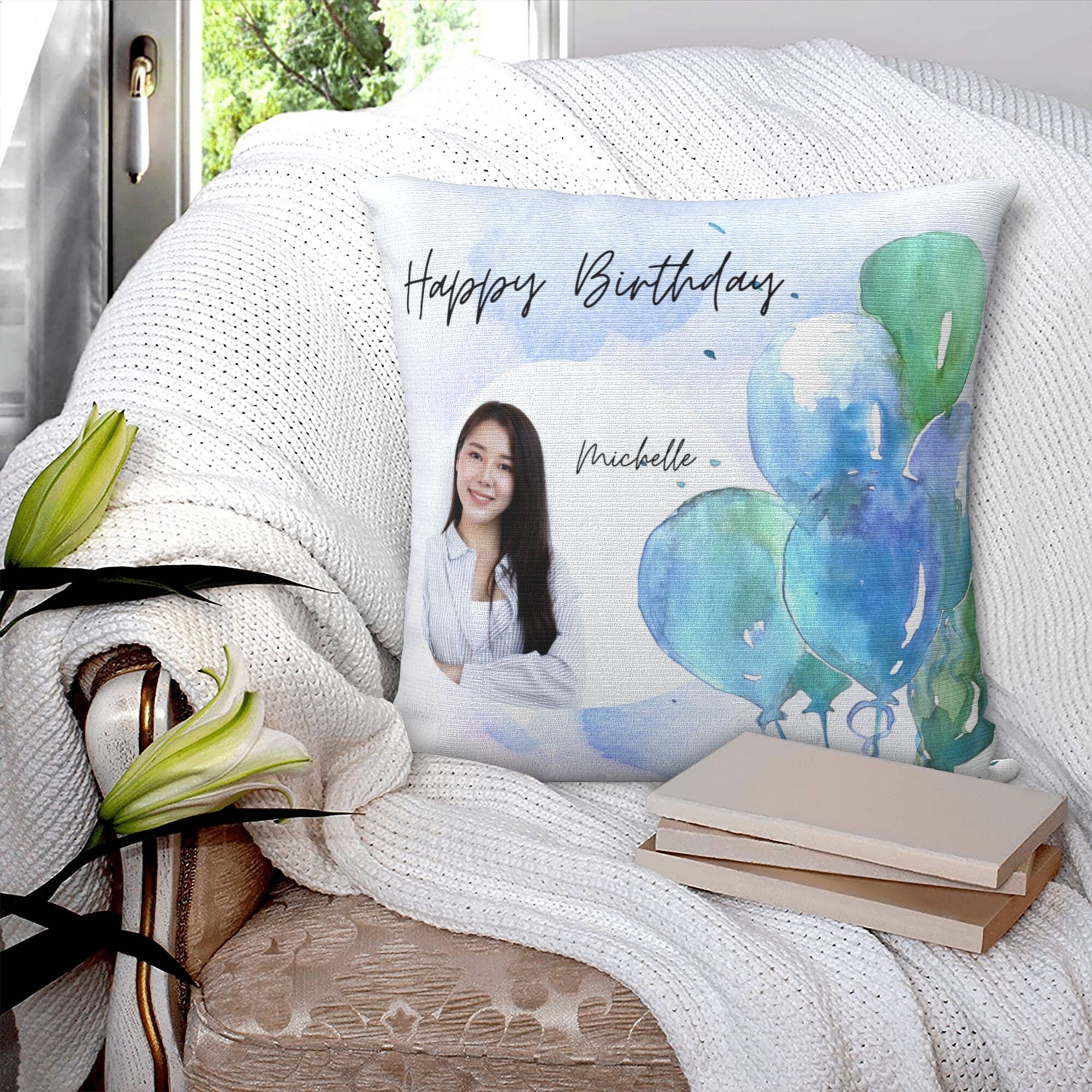 Pillow Template Birthday - PTP29