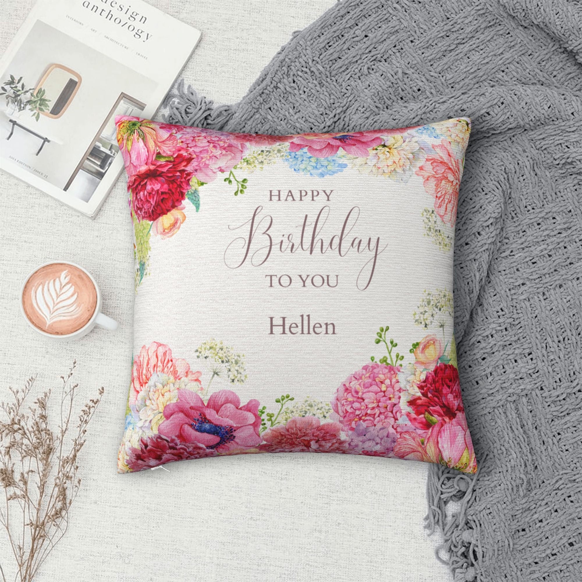 Pillow Template Birthday - PTP10