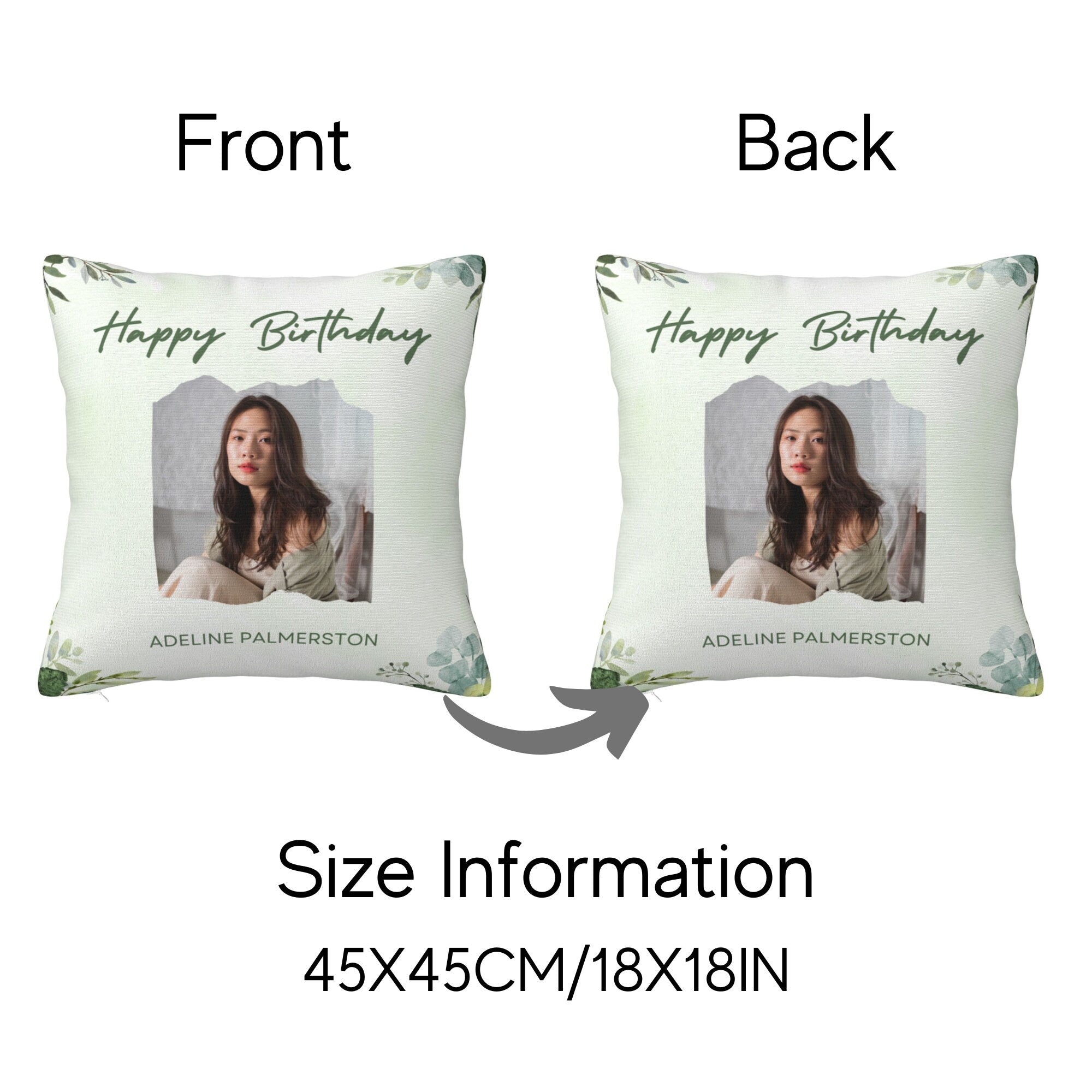 Pillow Template Birthday - PTP20
