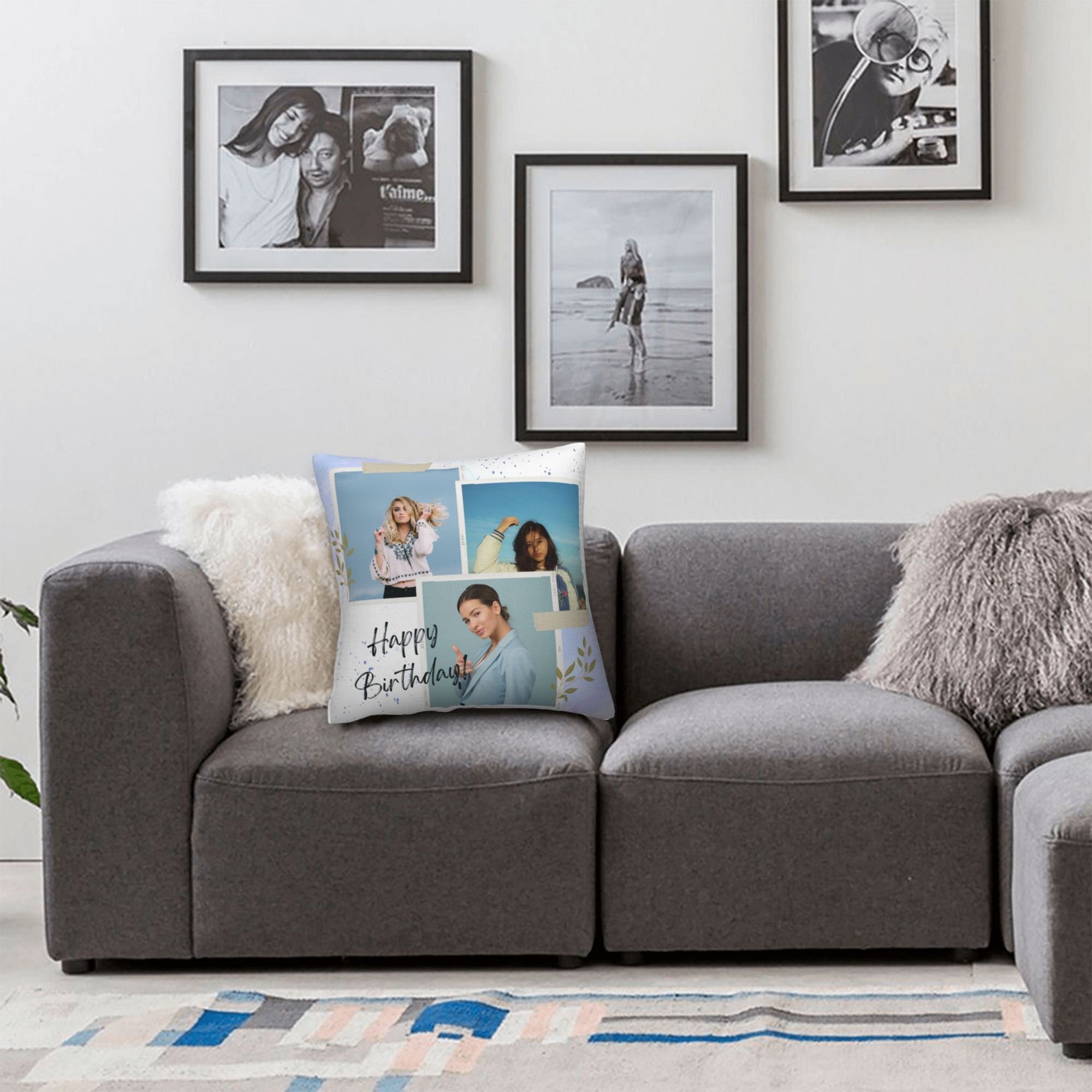 Pillow Template Birthday - PTP14