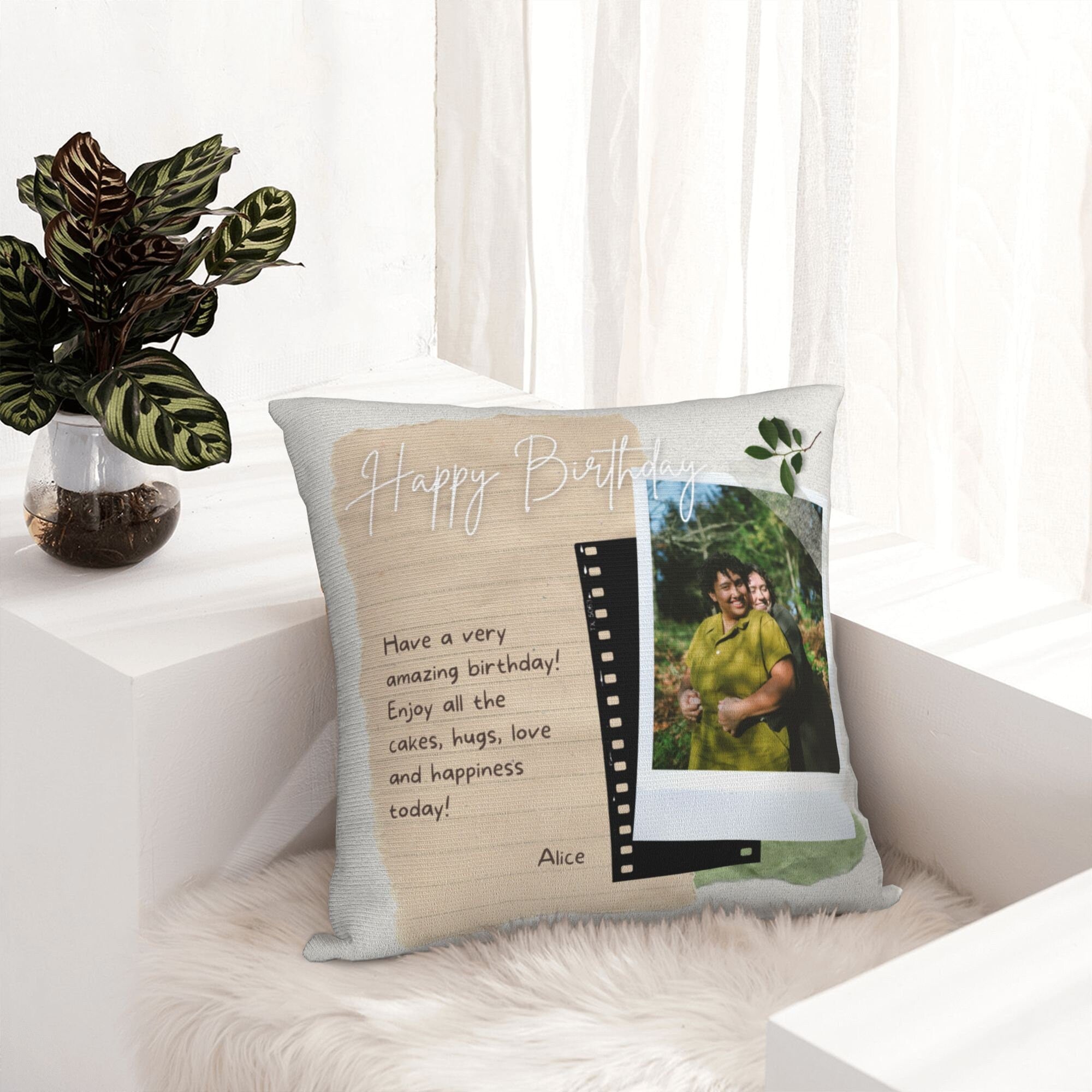 Pillow Template Birthday - PTP04