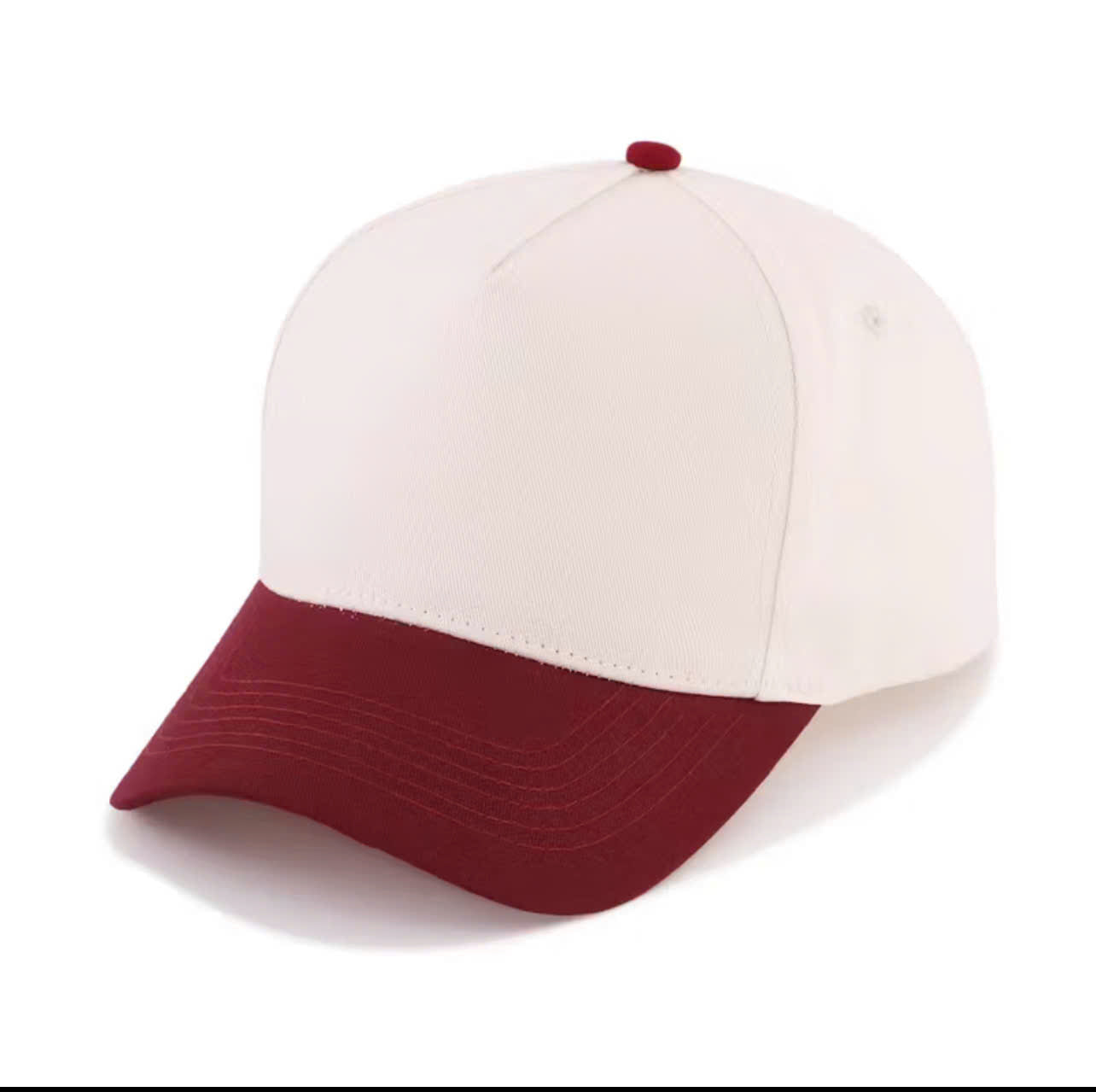 Unisex Blank Two Tone Trucker Cap