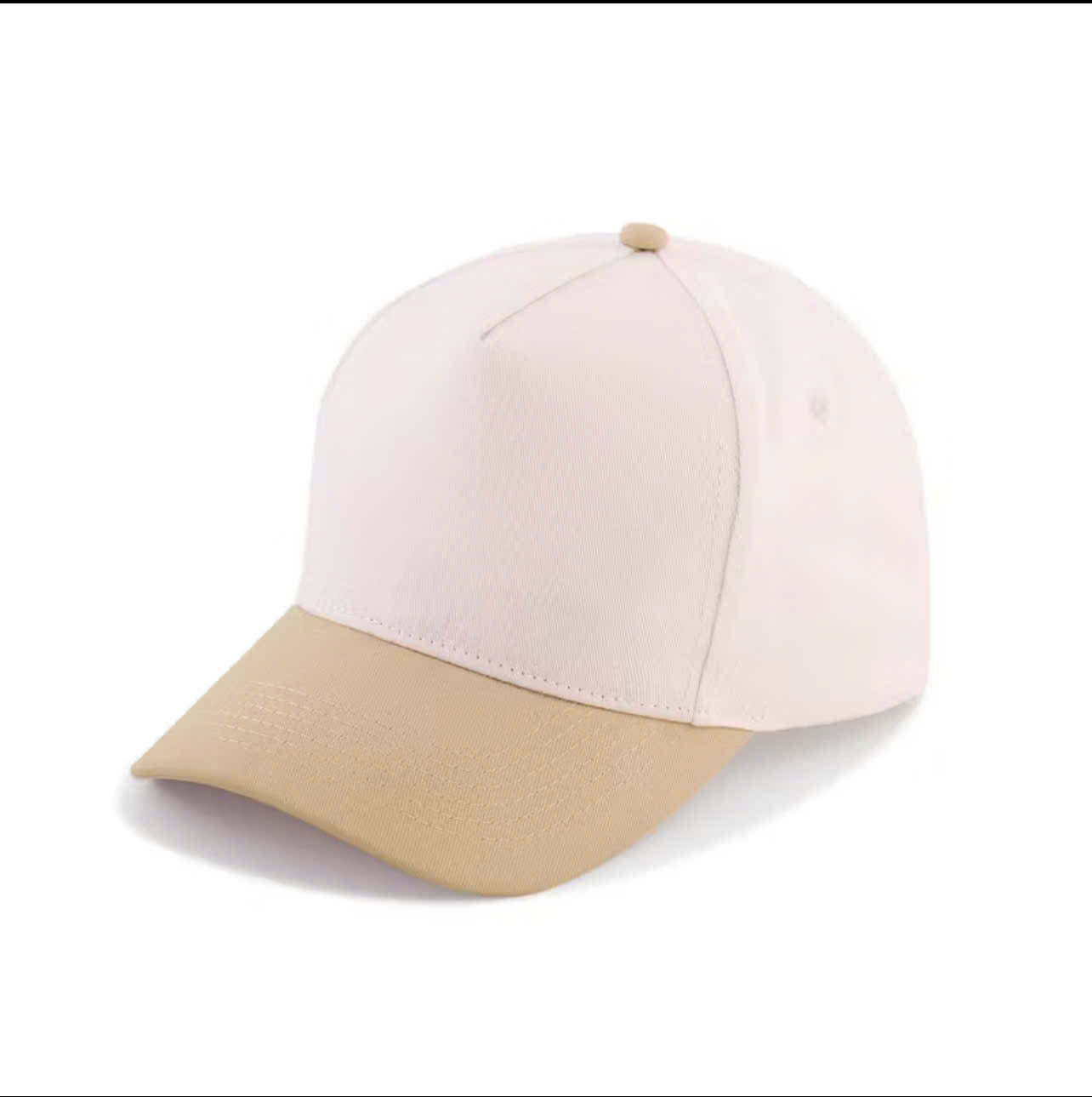 Unisex Blank Two Tone Trucker Cap