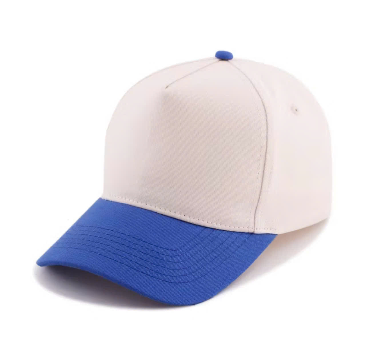 Unisex Blank Two Tone Trucker Cap
