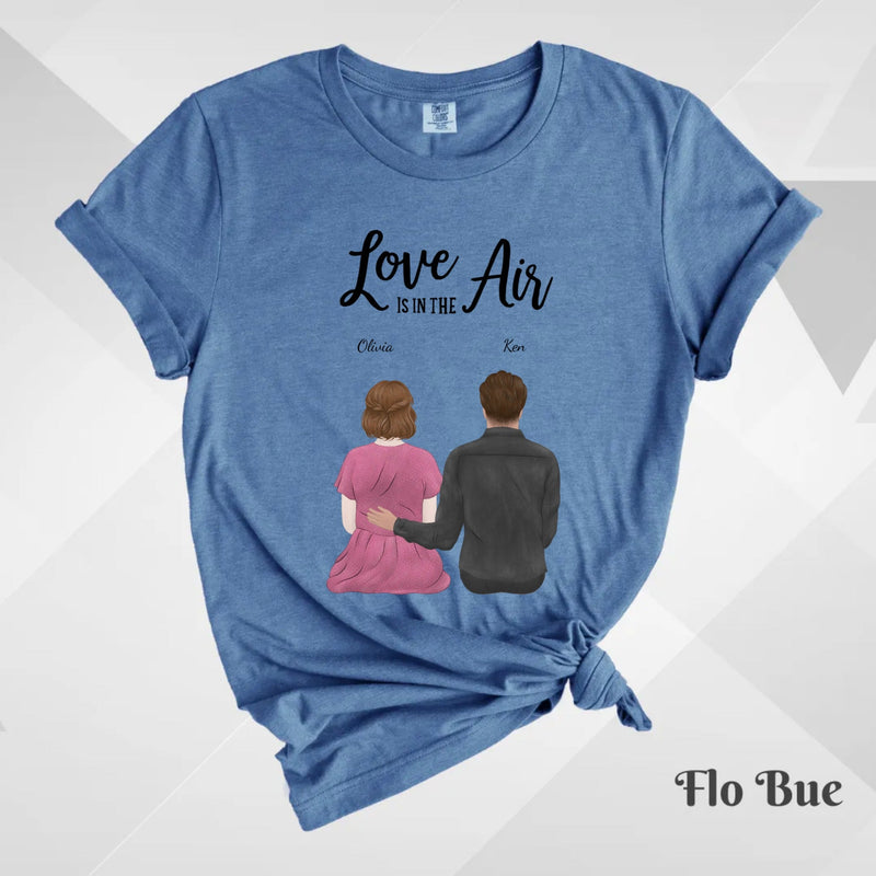 Custom T-Shirt, Comfort Colors® 1717 - Me & You (Love Is In The Air)