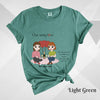 Custom T-Shirt, Comfort Colors® 1717 - Our Story Love