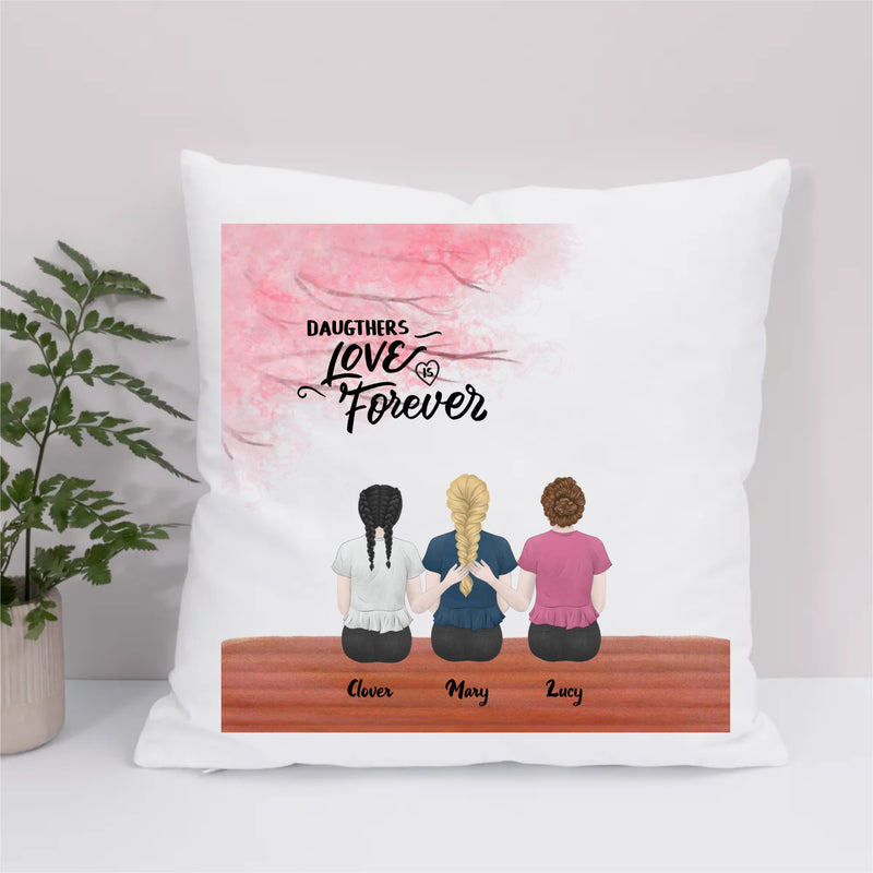 Eco Pillow Custom - Daughter love is forever