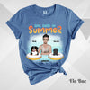 Custom T-Shirt, Comfort Colors® 1717 - Dog Day's Of Summer (Man)