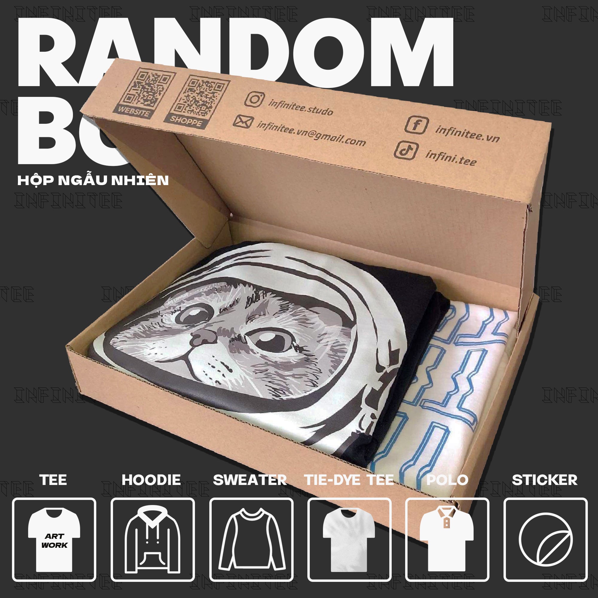 Hộp ngẫu nhiên INFINITEE - Random Box
