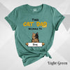Custom T-Shirt, Comfort Colors® 1717 - This Cat Dad Belongs To