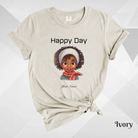 Custom T-Shirt, Comfort Color 1717, Happy Day