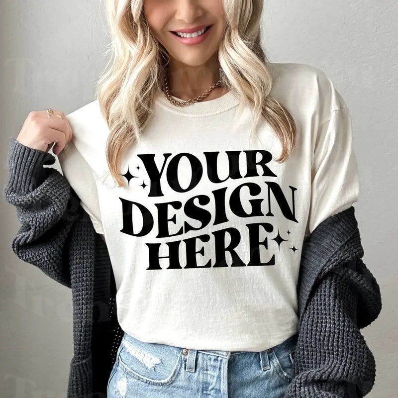 Custom T-Shirt, Comfort Color 1717, Happy Day