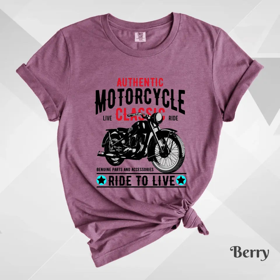 T-Shirt Design Motorcycle