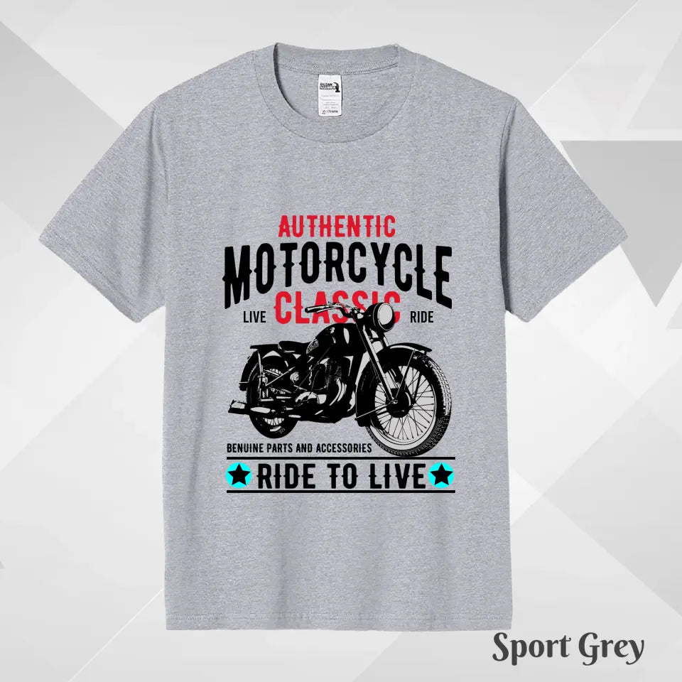 Motorcyle Tee, Gildan Unisex, Oversize
