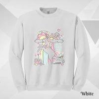 Unicorn Summer Rainbow Girl, Unisex Tee, Oversize copy