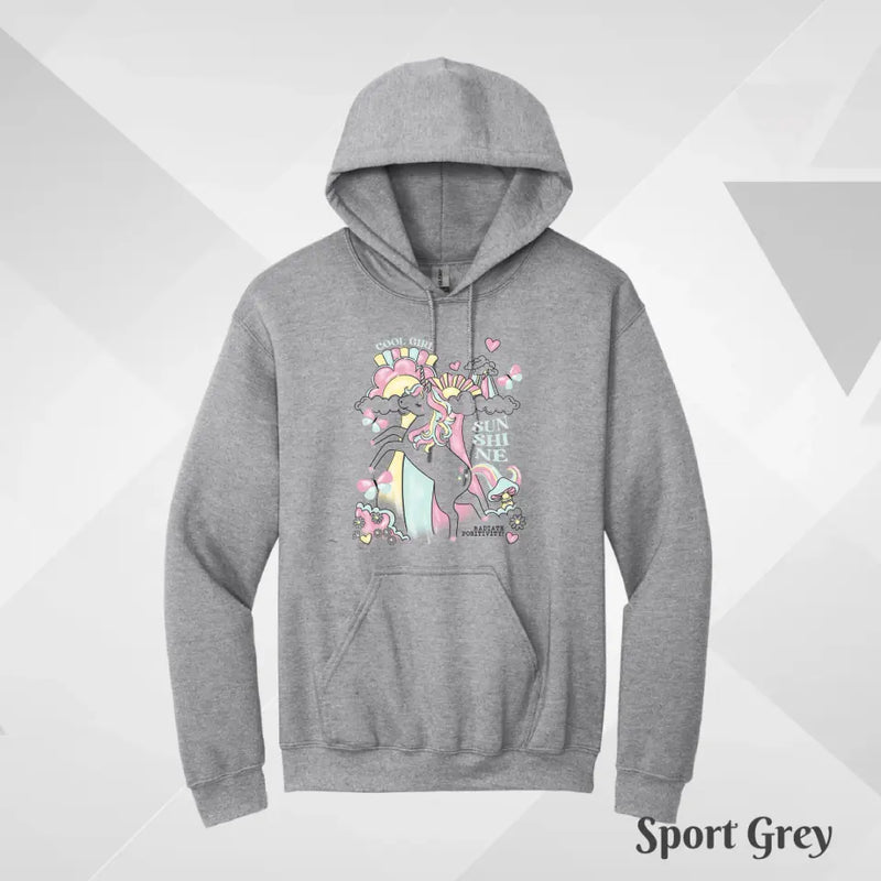 Unicorn Summer Rainbow Girl, Unisex Tee, Oversize copy