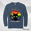 Feet People Halloween Cat T-Shirt