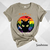 Feet People Halloween Cat T-Shirt