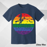 Halloween Witches Be Crazy LGBT T-Shirt