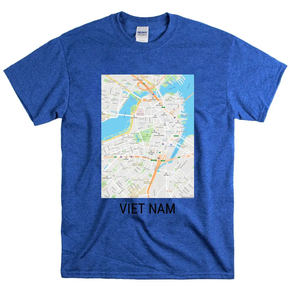 Map Custom T-Shirt