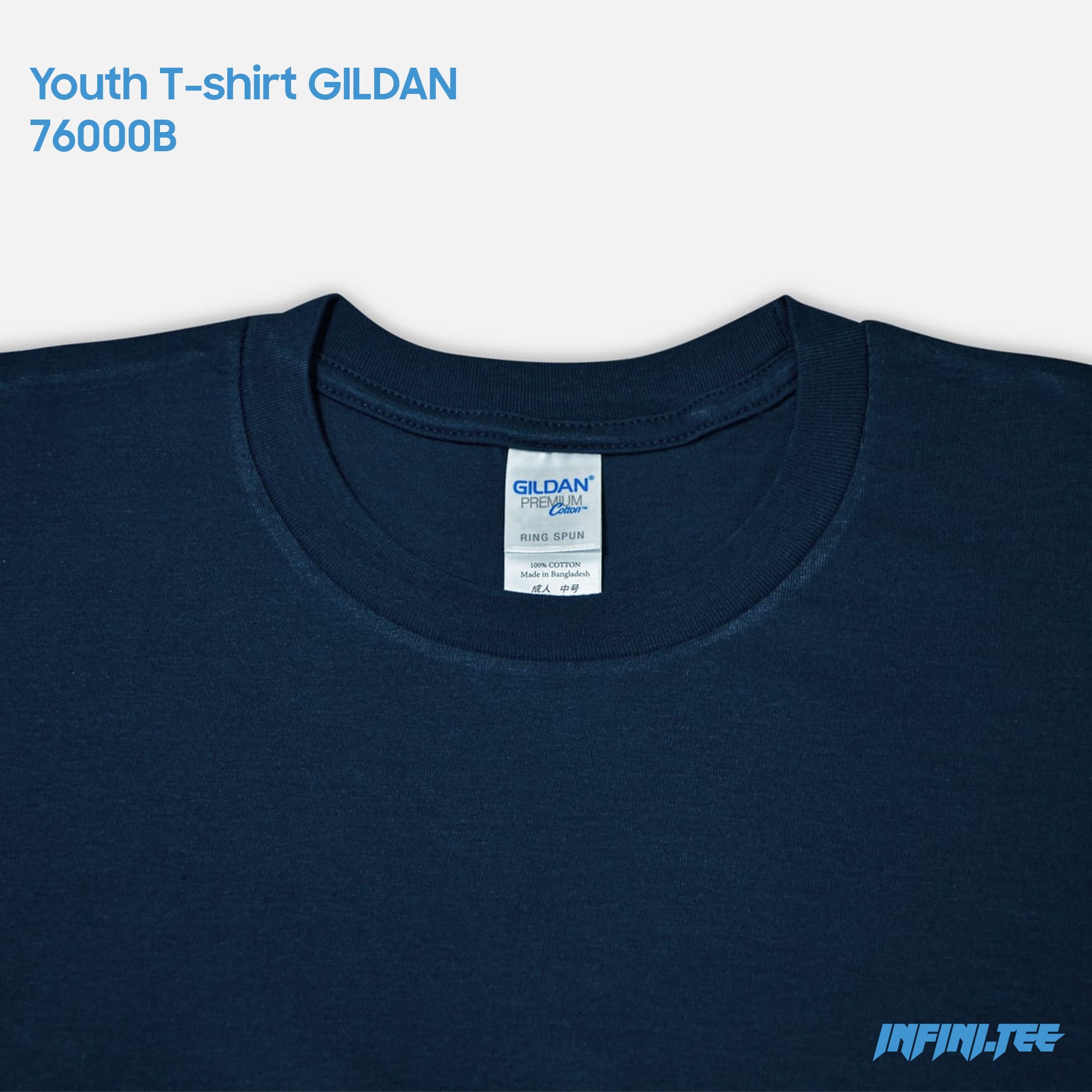 Youth T-shirt 76000B GILDAN - NAVY