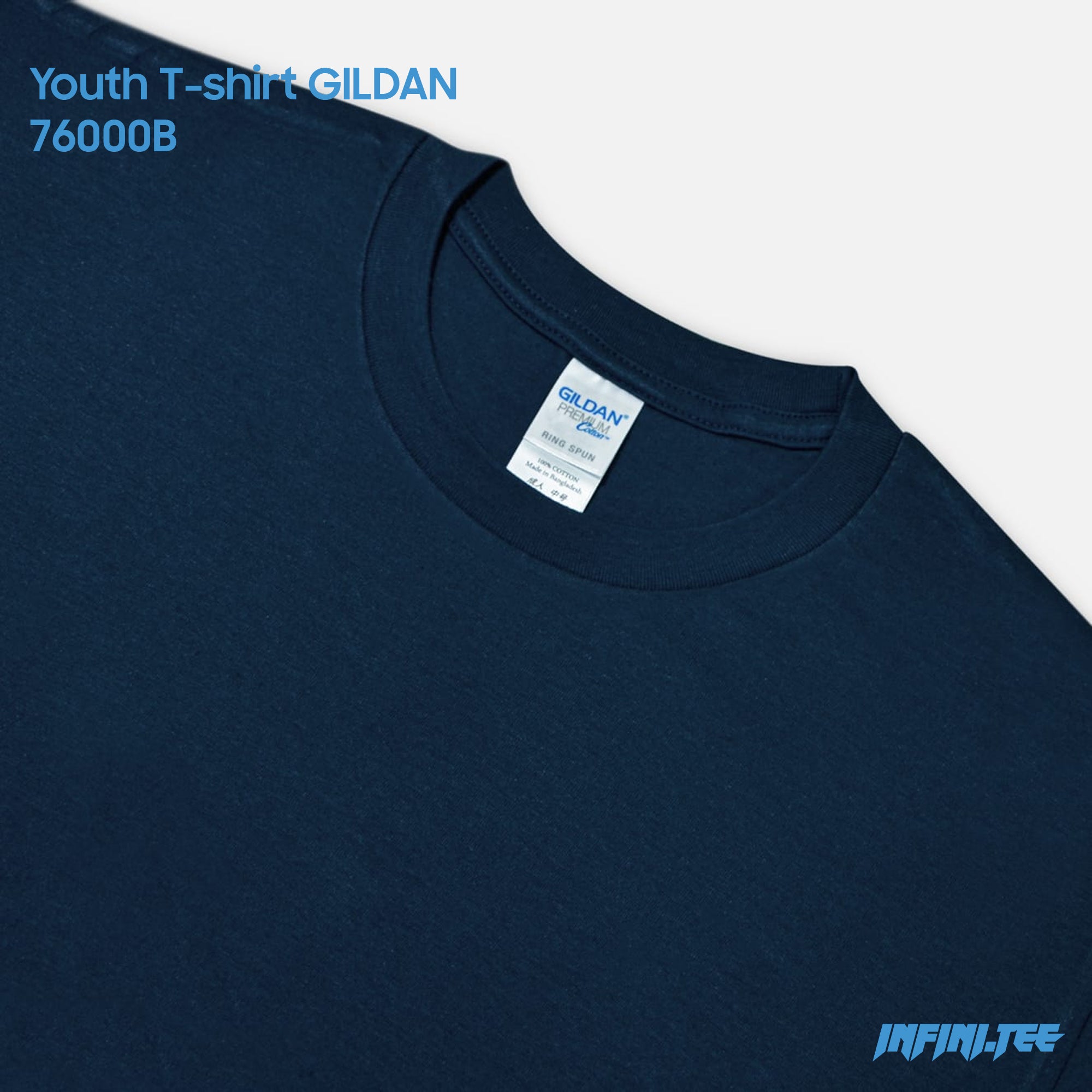 Youth T-shirt 76000B GILDAN - NAVY